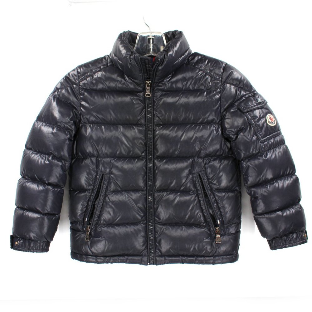 Moncler Kids Navy Puffer Jacket